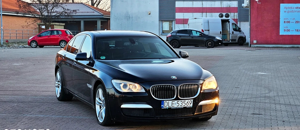 BMW Seria 7 cena 65900 przebieg: 260721, rok produkcji 2009 z Chojnów małe 781